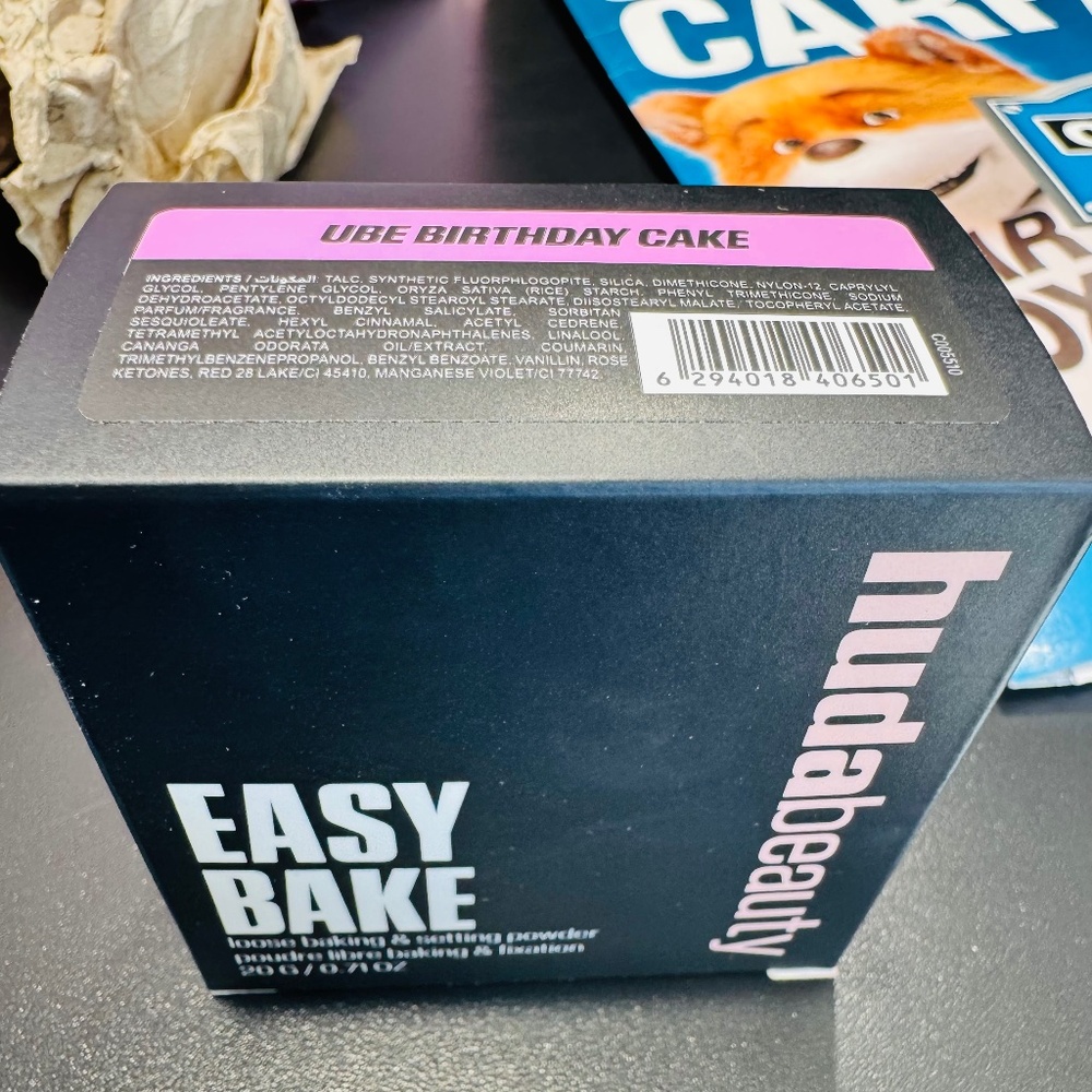 Huda beauty easy bake ube birthday cake